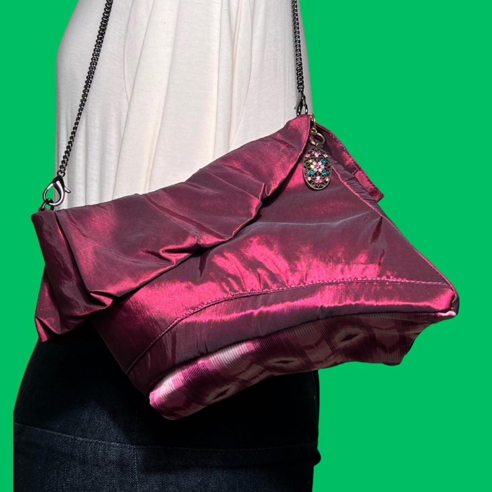 LuLu Jessie UPcycles 'Lady Gaga-ish' Repurpose - 12 inches wide x 5 inches
